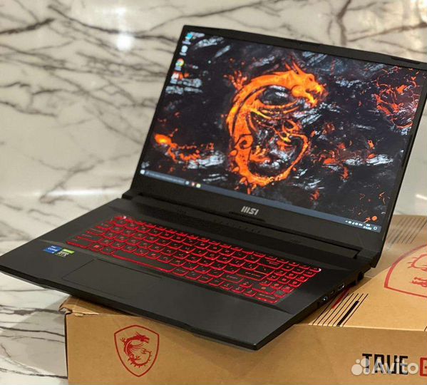 Msi katana GF76 17 i5 12ht/8 ядер/RTX3050/ 144Hz