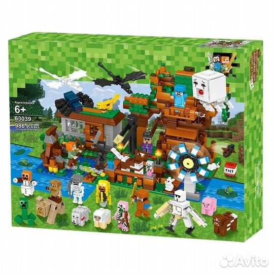 Конструктор MY world 63039 (968 дет.)