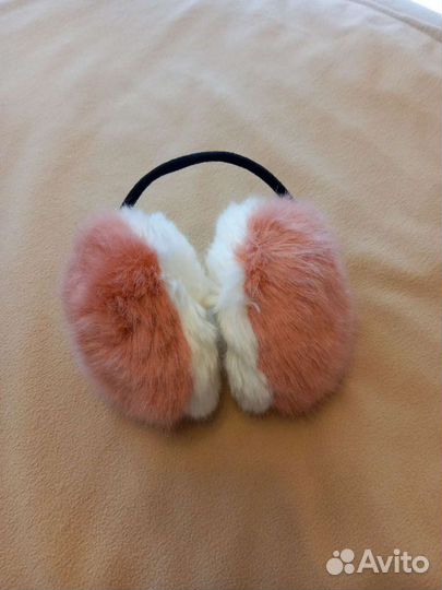 Меховые наушники для девочки