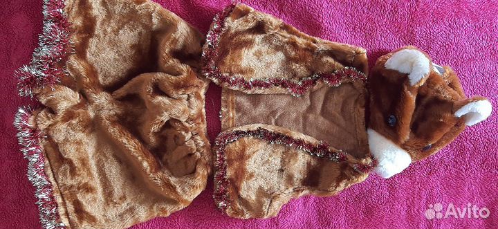 Новогодний костюм(на прокат) медведь и заяц