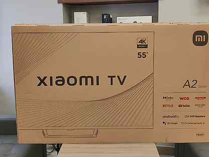 Телевизор Xiaomi Mi TV A2 55 HDR LED черный