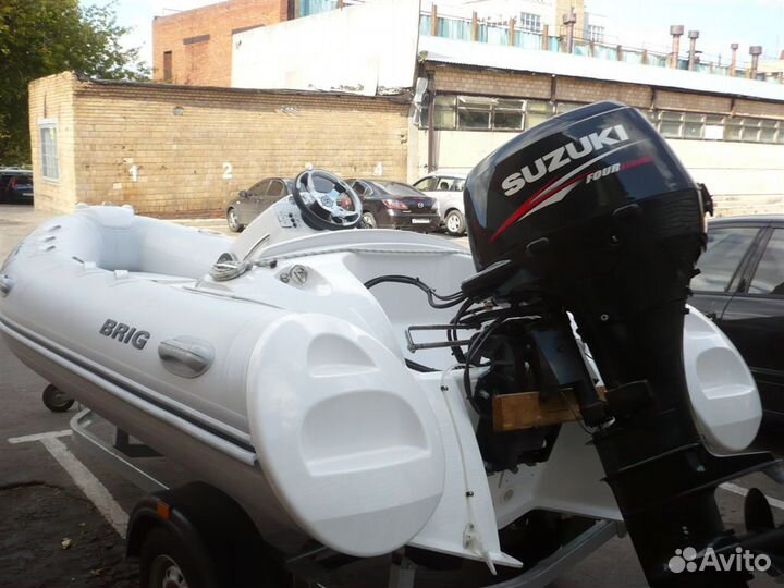 Риб бриг игл 380 Brig Eagle 380 с Suzuki DF 50