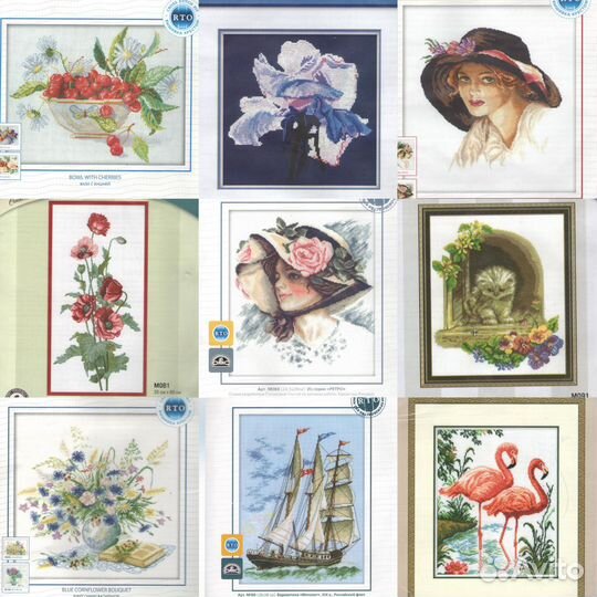 Набор для вышивания крестом рто