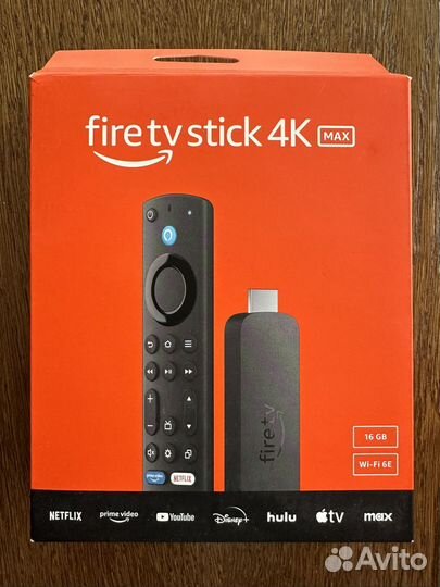 Новый Amazon Fire TV Stick 4K Max 2gen 2024 WiFi6E