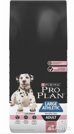 Сухой корм для собак Pro Plan с лососем, 14 кг