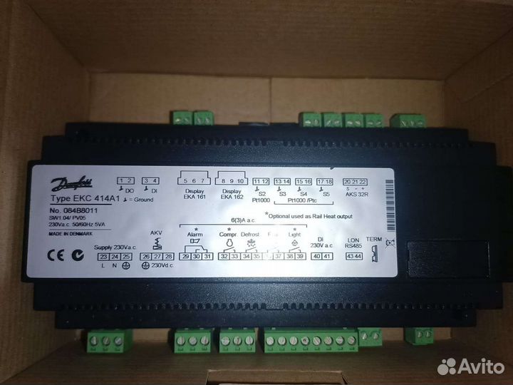 Новый контроллер Danfoss EKC 414A1