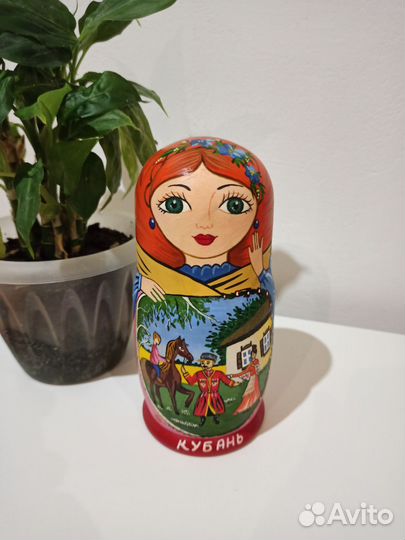 Матрешка ручная роспись