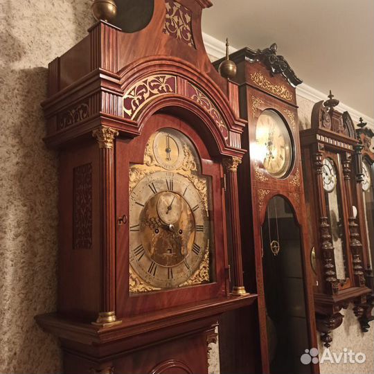 Старинные английские напольные часы Will Smith 700