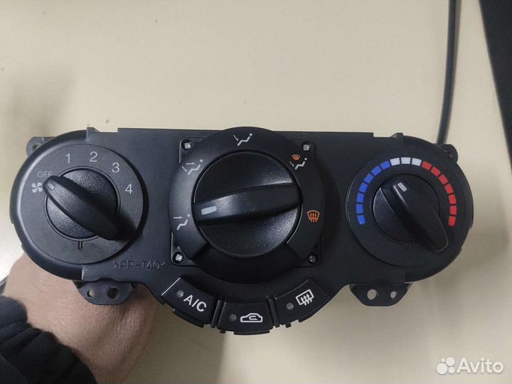 Блок управления отопителем chevrolet lacetti