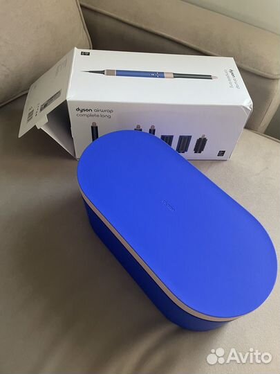 Стайлер dyson индиго синий long