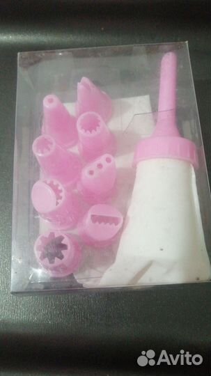 Кондитерский мешок с насадками