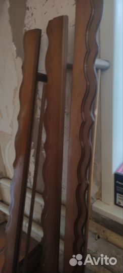 Гардина для штор настенная деревянная бу