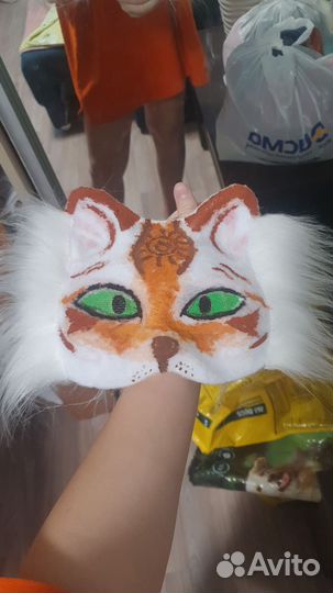 Маска кошки (для квадробики на заказ)