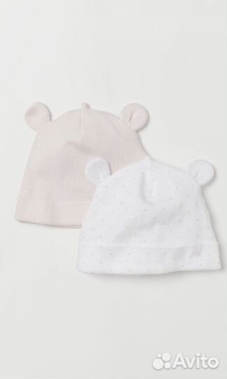 Шапочка для новорожденных комплект hm