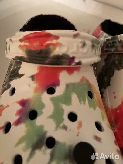 Crocs кроксы утепленные шлепки