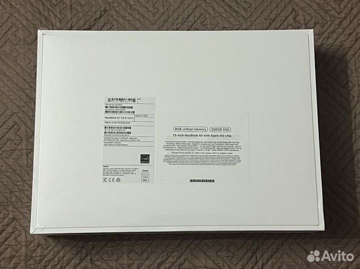 Санкционка новый Macbook air 13 2022 m2