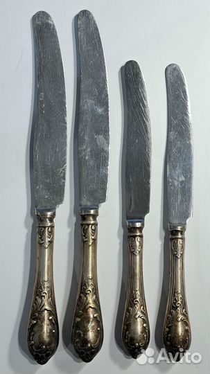 Ножи столовые мельхиор, Зиш, СССР