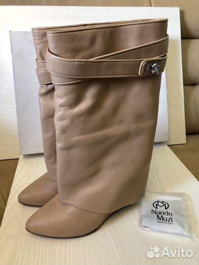 Сапоги осенние новые. Nando Muzi. Маркировка 40