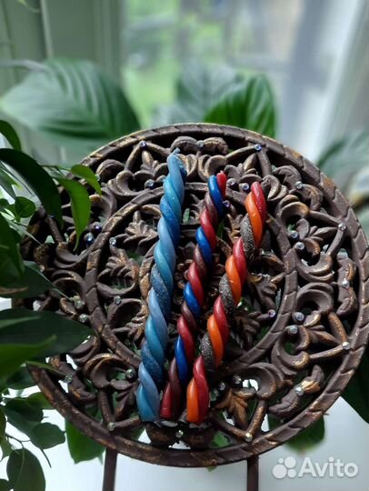 Свечи ручной работы из вощины