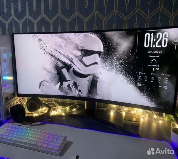 Игровой монитор Xiaomi Mi Curved 