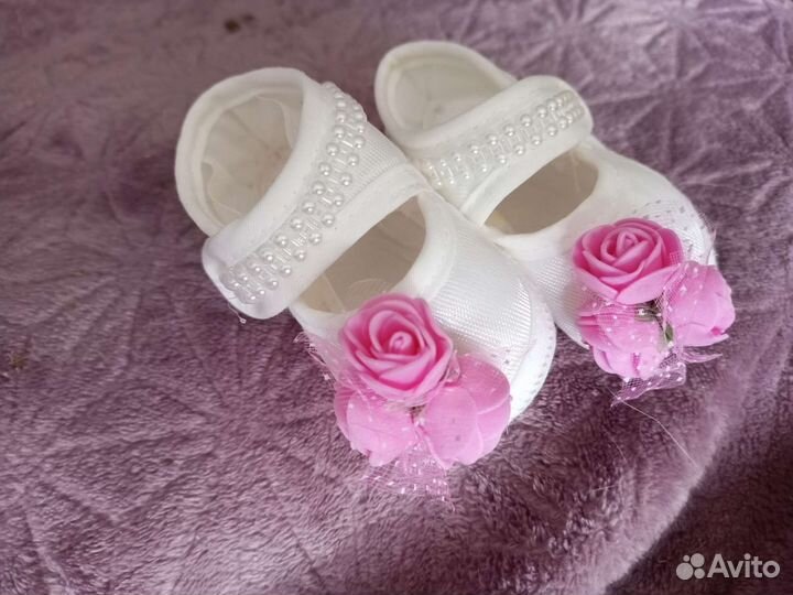 Пинетки для девочки