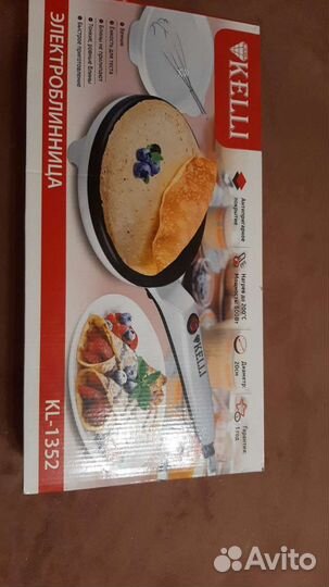 Электроблинница Kelli. Блинница электрическая