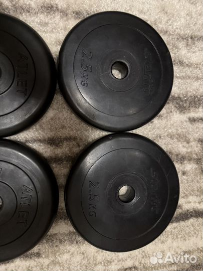 Штанга EZ 55кг