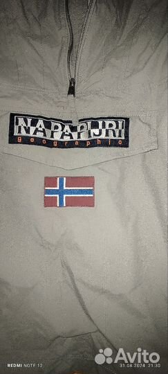 Анорак napapijri s размер