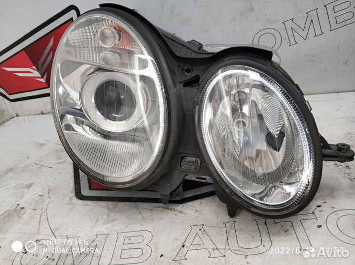 Комплект фар Мерседес W211 галоген