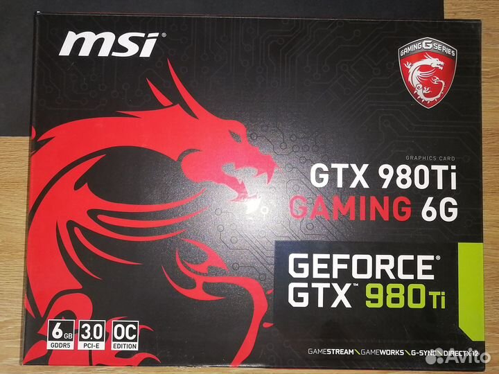 GeForce GTX 980 Ti gaming 6G