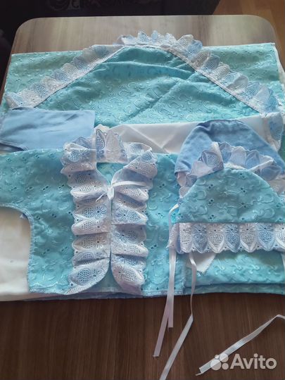 Конверт на выписку для мальчика летний