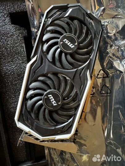 Видеокарта MSI GeForce GTX 1660 armor 6GB