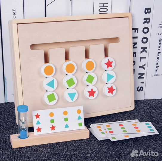 Деревянный сортер «Лабиринт»