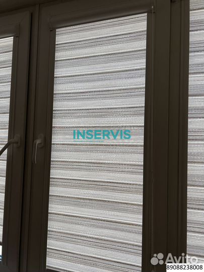 Римские шторы на пластиковые окна