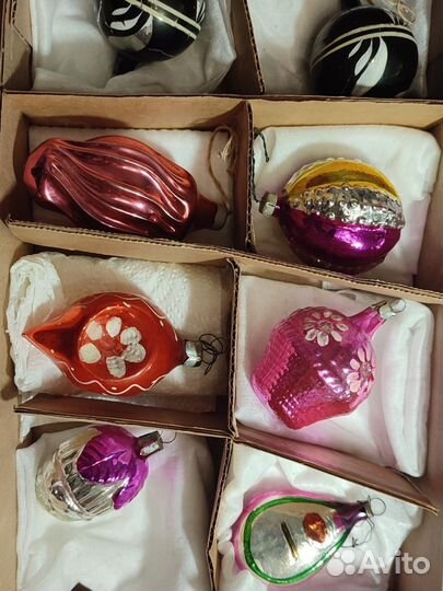 Елочные игрушки СССР