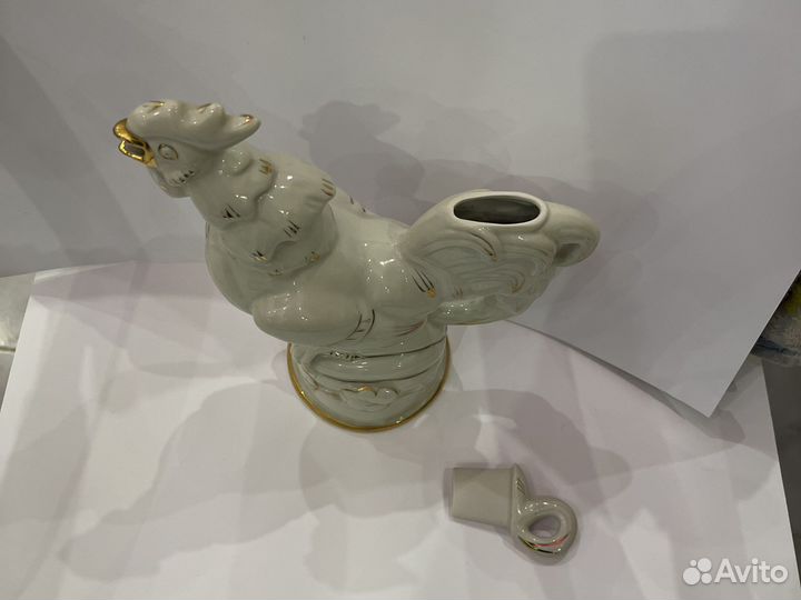 Графин времён СССР петух 25 см высота