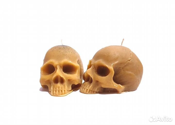 Свеча Череп Магическая для оккультных сеансов