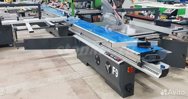 Форматно-раскроечный станок F9 (W9) наклон пилы
