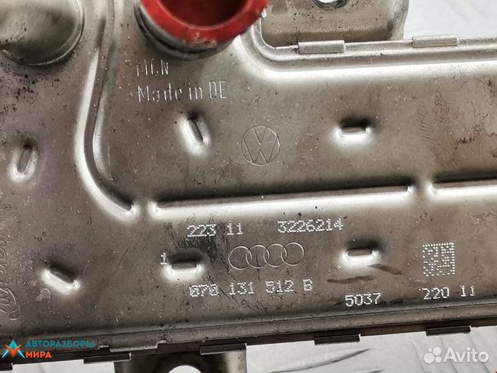 Охладитель EGR / Радиатор EGR Volkswagen Touareg