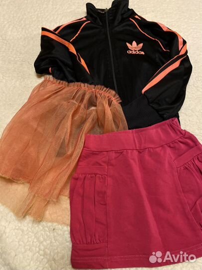 Одежда на девочку 3-4 года пакетом