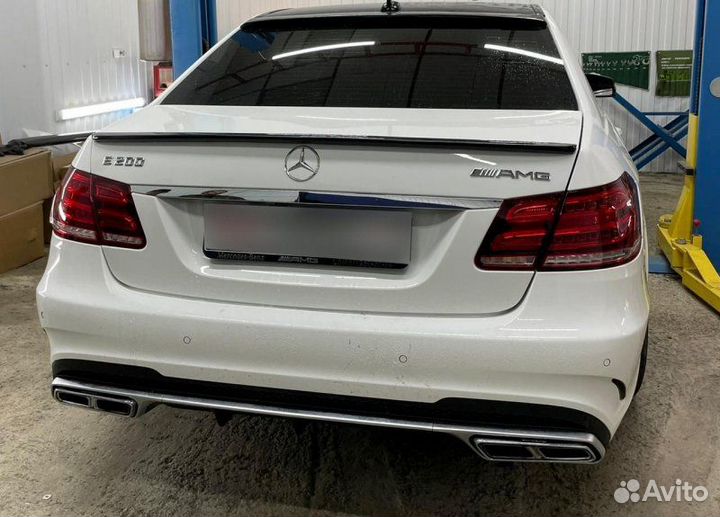 Диффузор Mercedes E-class w212 13-16гг. 63s AMG