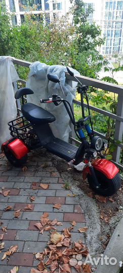 Электроскутер трицикл 100т.р