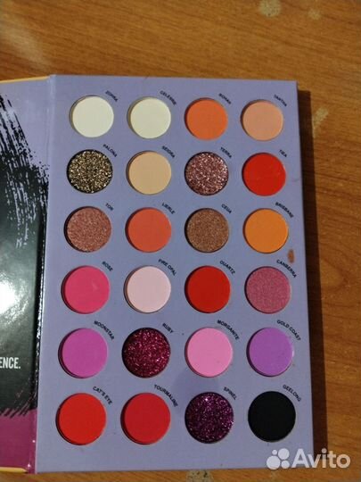 Палетки теней и наборы кистей