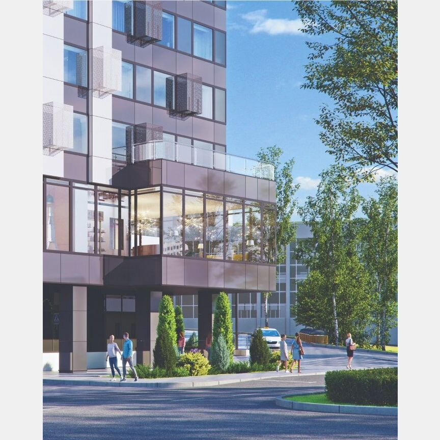 Апартаменты-студия, 28,5 м², 13/30 эт.