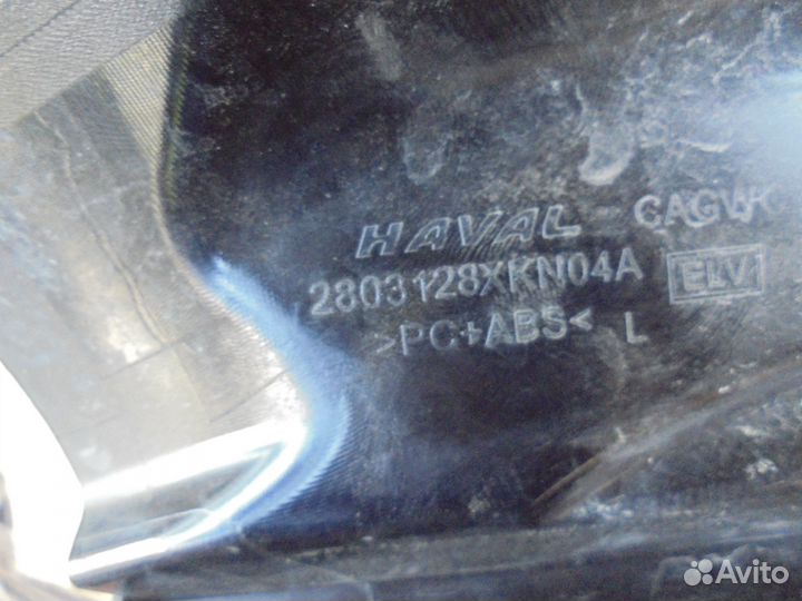 Накладка передней левой фары Haval Dargo