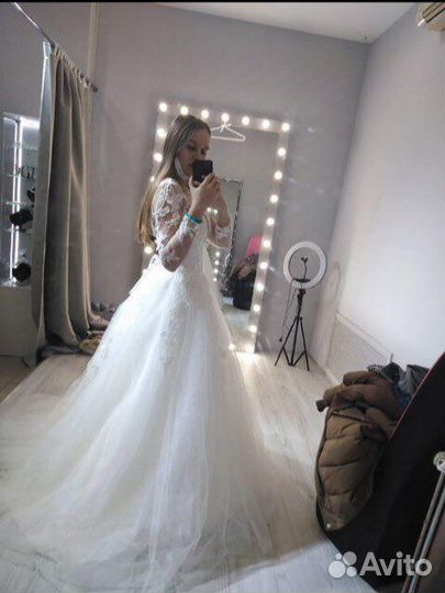 Свадебное платье 42-46