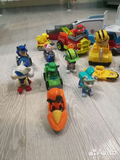 Игрушки щенячий патруль