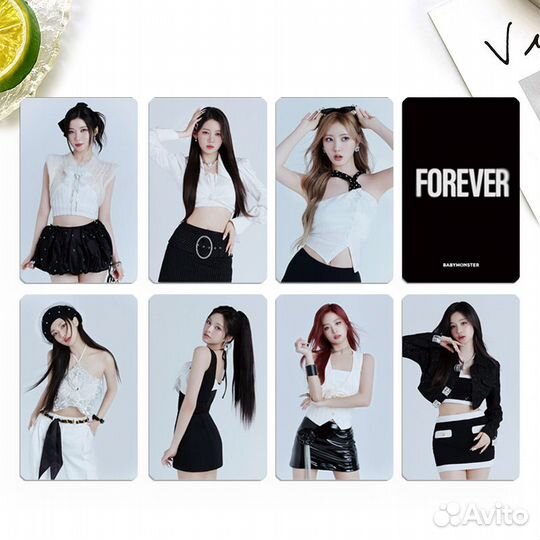Ломо карточки K-pop группы BabyMonster - Forever
