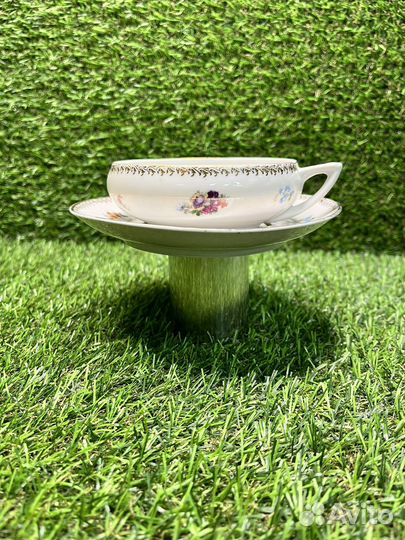 Чайная пара 1934 нкмп Дмитровская ф-ка Вербилки