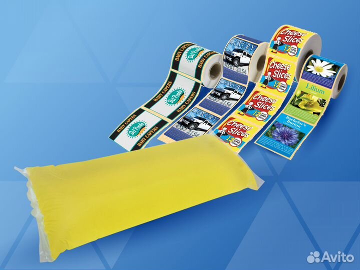 Пса клей для этикеток